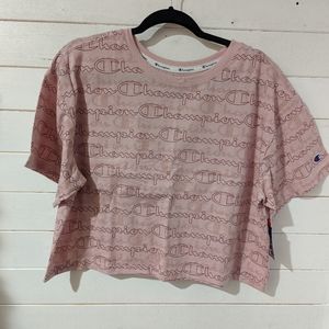Champion shorts sleeve crop top. Teens/Juniors